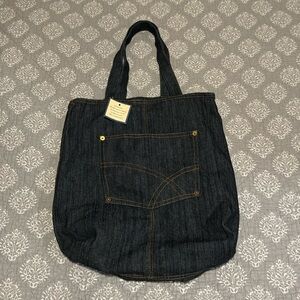Vintage Y2k Denim Jean Tote Bag